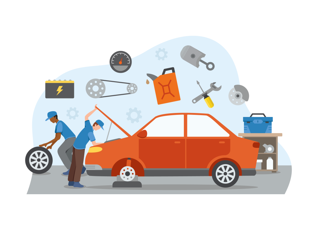auto-service-worker-illustration